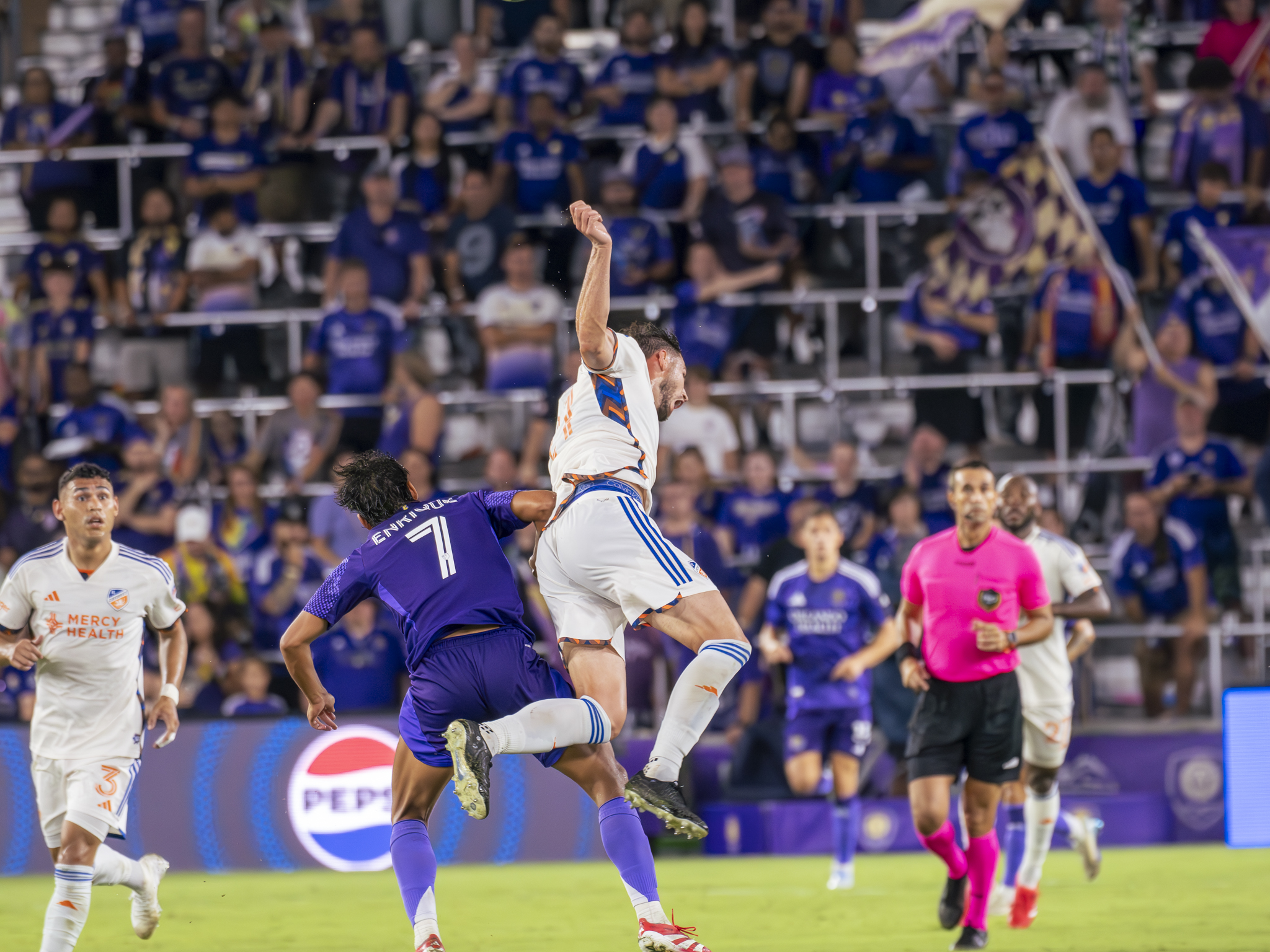 Ramiro hip checks Matt Miazga
