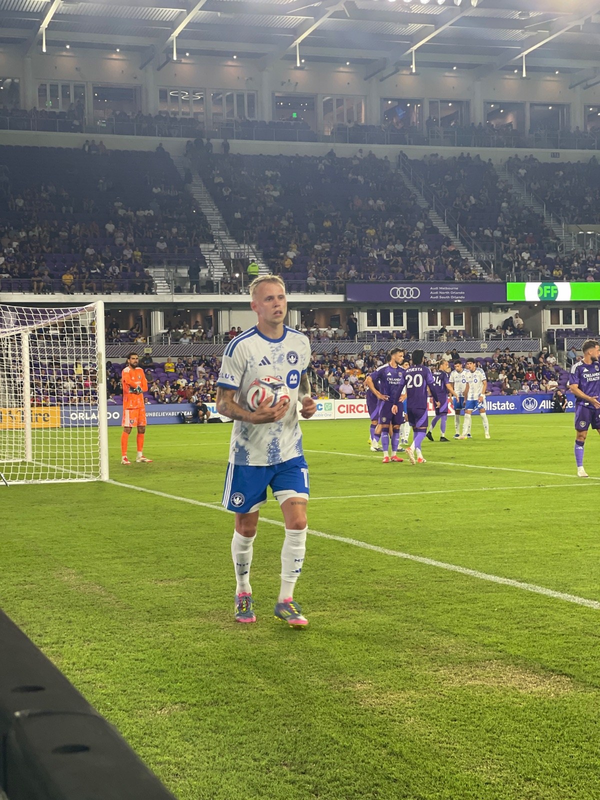 Five minutes of additional time