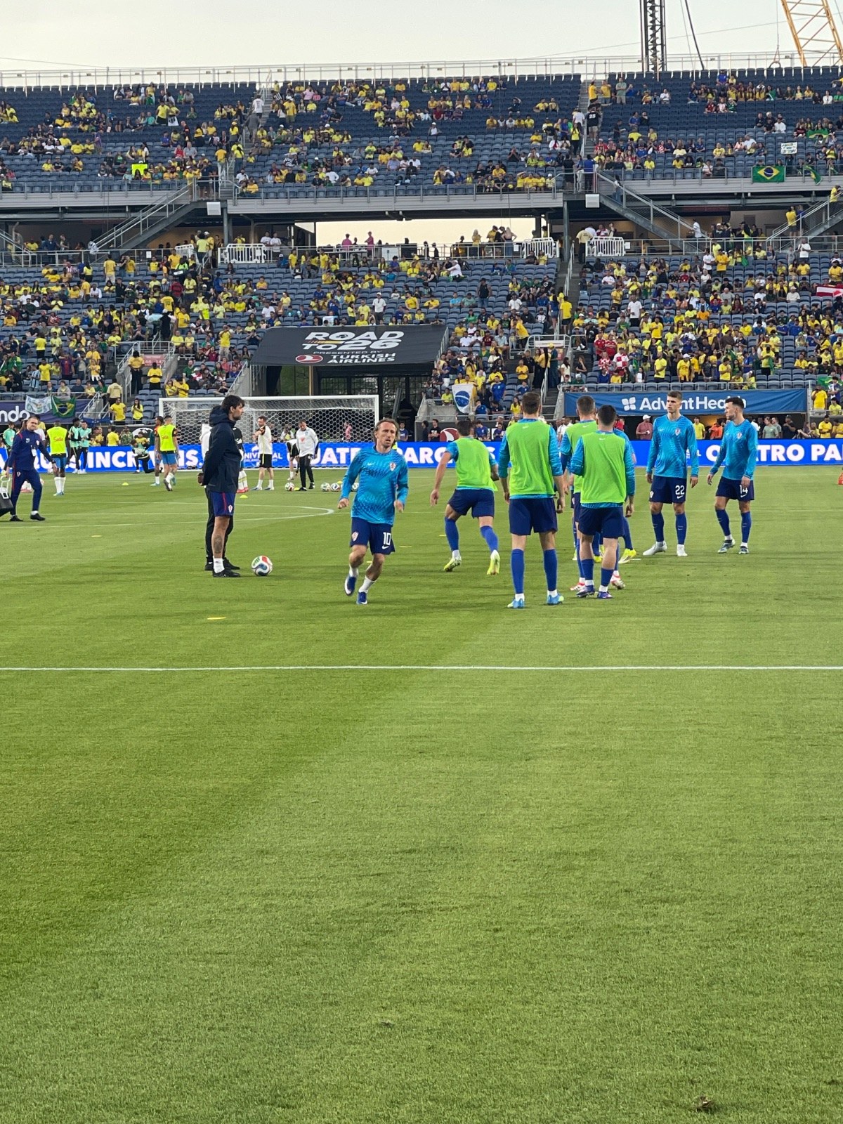 Modric is back in Orlando, Florida