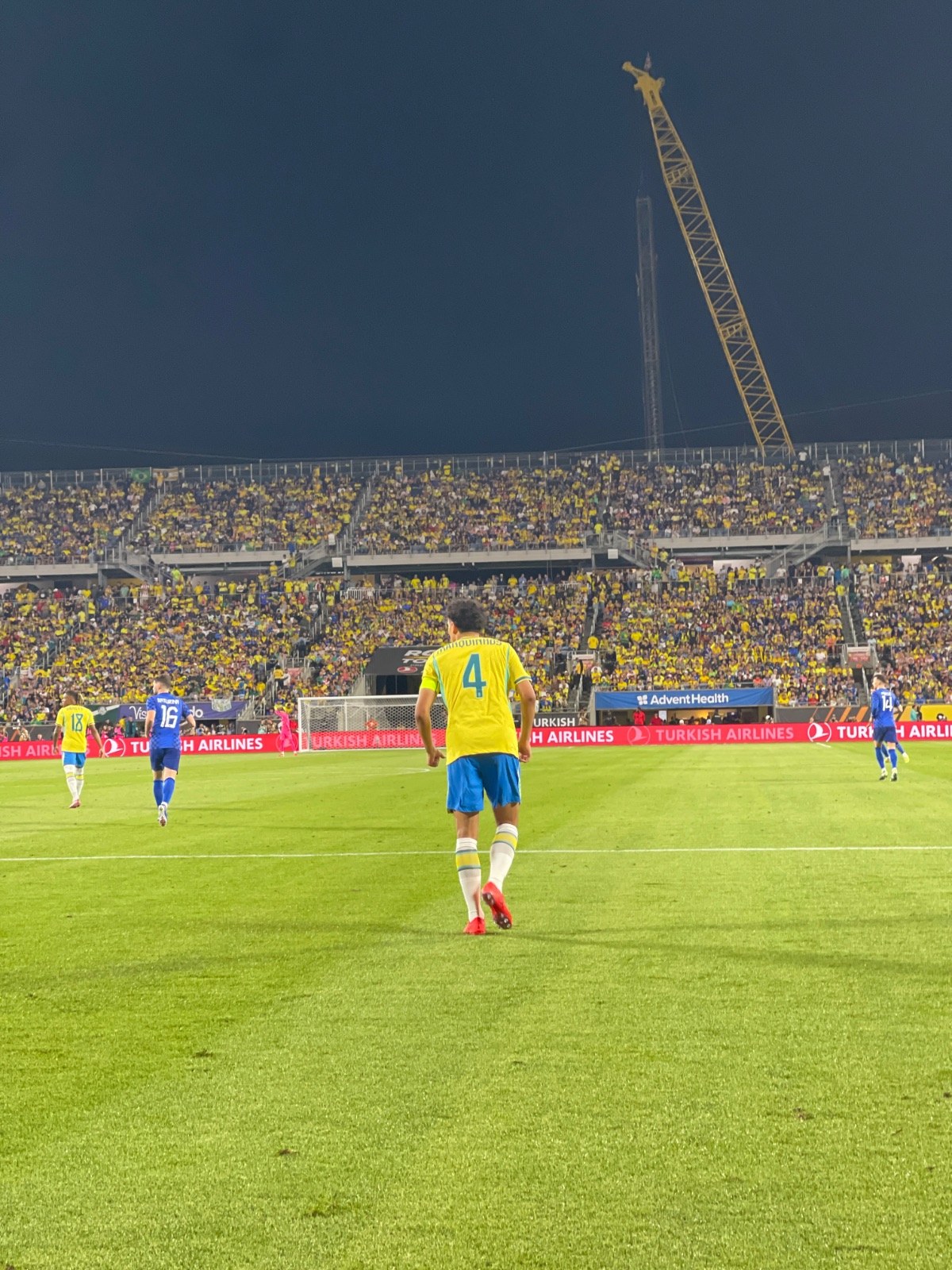 There’s a lot of pressure by the Croatians to tie this game. They made a lot of substitutes and they were all come close to using their 11 substitute.